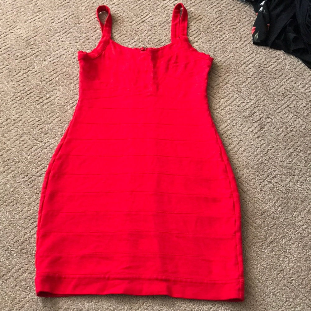 Red dress